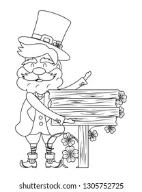 st patricks day leprechaun