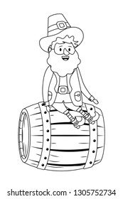 st patricks day leprechaun