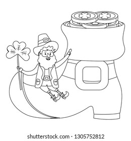 st patricks day leprechaun