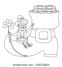 st patricks day leprechaun