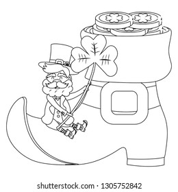 st patricks day leprechaun