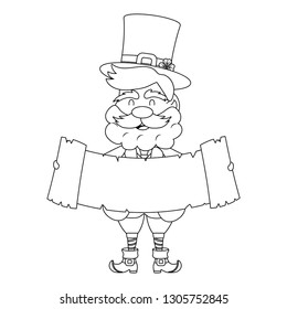 st patricks day leprechaun
