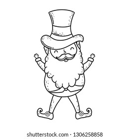 st patricks day leprechaun character