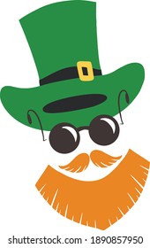 St. Patrick's Day . The leprechaun. Illustration of the St. Patrick's Day holiday .