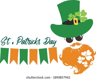 St. Patrick's Day . The leprechaun. Illustration of the St. Patrick's Day holiday .
