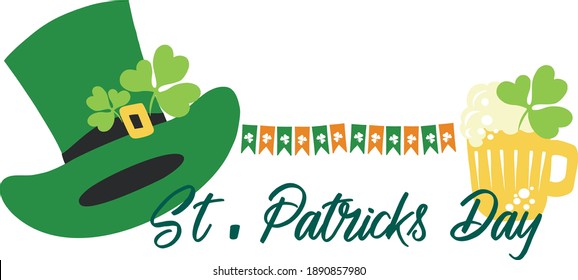 St. Patrick's Day . The leprechaun. Illustration of the St. Patrick's Day holiday .