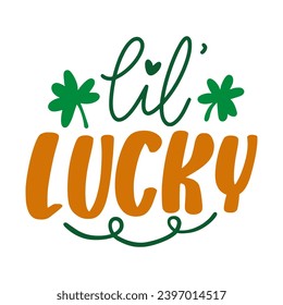 St Patrick's Day Lettering Quotes and Phrases For Printable Posters, Cards, Tote Bags Or T-Shirt Design. Funny Saint Patricks's Day Sayings