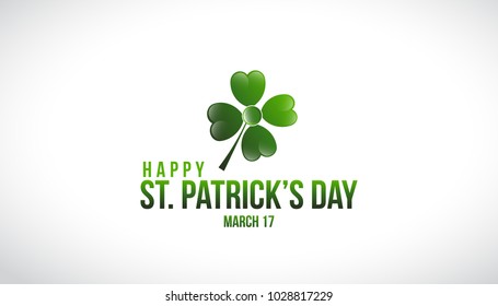 St. Patrick's Day Logo Vector Design
