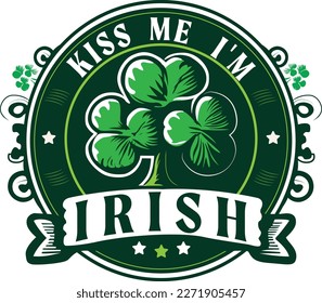 "St. Patrick's Day Logo.eps" is a digital graphic file that represents a logo designed to celebrate the St. Patrick's Day holiday.