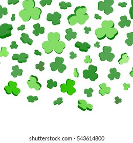 St. Patrick's Day Lucky Clover pattern
