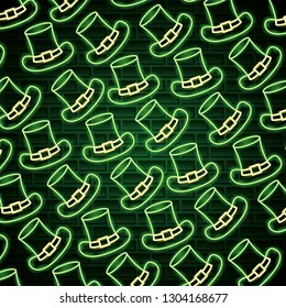 st patricks day neon
