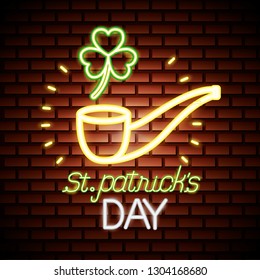 st patricks day neon