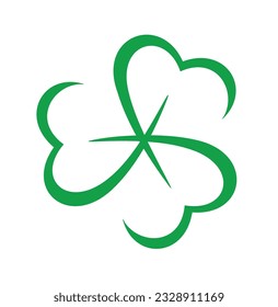 St patricks day, a nice clover, a logo of a clover
