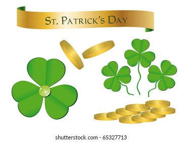 St. Patrick's Day - Objects vector