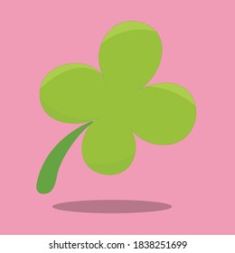 st patricks day owl leaf design vector illustration