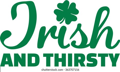 St. Patrick's Day party - Irish and thirsty 