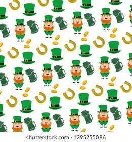 st patricks day pattern background