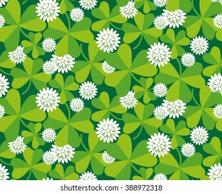 St. Patrick's day pattern with celtic. Vector illustration.. Vector illustration.