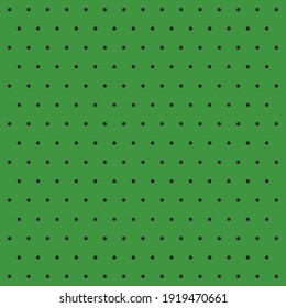 St. Patricks day pattern polka dots. Template background in green and black polka dots . Seamless fabric texture. Vector illustration