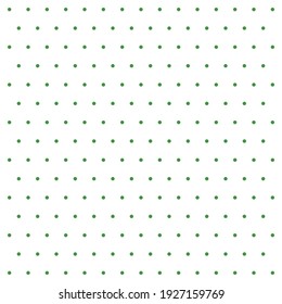 Puntos de polka de patrón de día de los patronos. Fondo de plantilla con puntos de polka blancos y naranjas. Textura de tela sin fisuras. Ilustración del vector