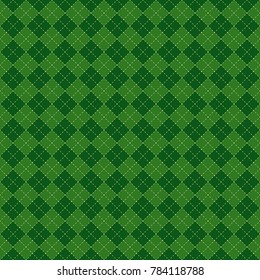 St Patricks Day pattern in shades of green repeats seamlessly. And also includes EPS 10 vector