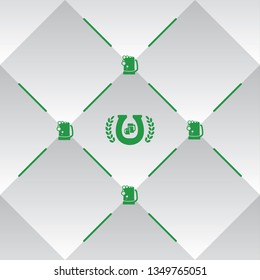 St. Patrick's Day pattern vector 8