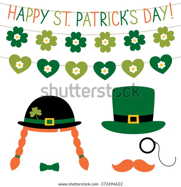 st patricks day photo booth prop from unique