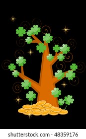 St Patrick's Day postcard