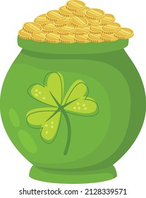 St Patrick's Day Pot Of Gold