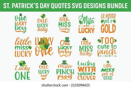 Paquete de diseño de archivos SVG de Citas del día de San Patricio. St Patrick's day cita archivos de corte SVG, citas irlandesas diseños de camisetas, Diciendo sobre irlandés , archivos de corte de vacaciones, archivos de citas irlandesas, archivos de pasos,