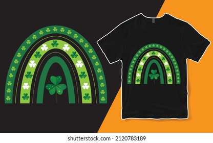 St Patricks day rainbow t-shirt