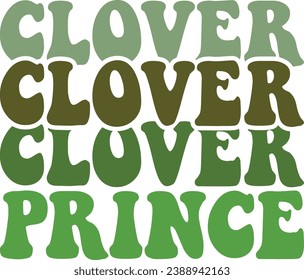 St. Patrick's Day retro design and digital download