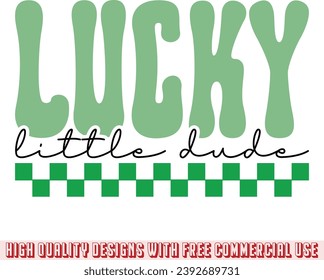 Retro-Design und digitaler Download zum St. Patrick's Day