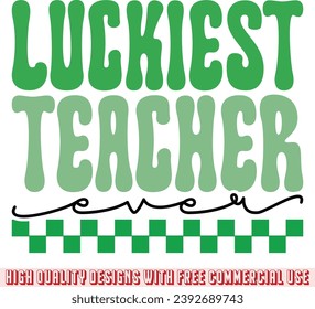 St. Patrick's Day retro design and digital download