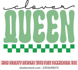 St. Patrick's Day retro design and digital download