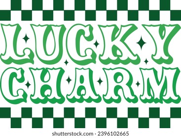St. Patrick's Day retro design and digital download