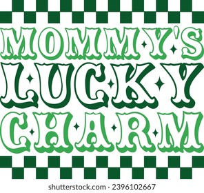 St. Patrick's Day retro design and digital download