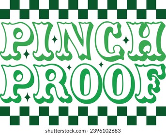 St. Patrick's Day retro design and digital download