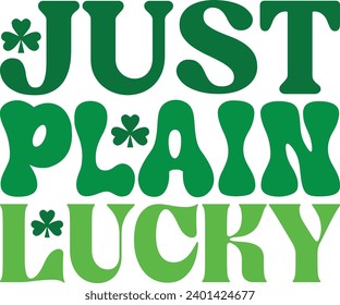 st. patrick's day retro design bundle and digital download