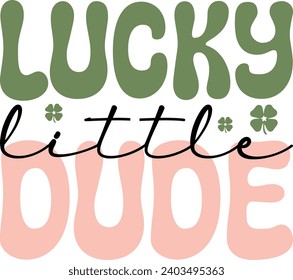 Retro-Design und digitaler Download zum St. Patrick's Day