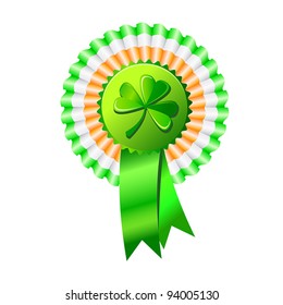 St. Patrick's Day. Ribbon Icons - Vector