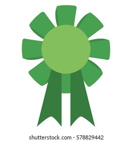 st patricks day rosette ornament icon