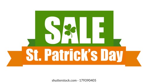 St. Patrick's Day Sale Banner