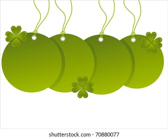 st. patrick's day sale tags