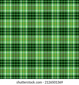 St. Patrick's Day seamless pattern. Tileable vector background in Irish classic style.