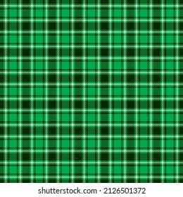 St. Patrick's Day seamless pattern. Tileable vector background in Irish classic style.