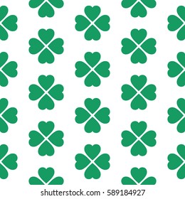 St. Patrick's day seamless pattern