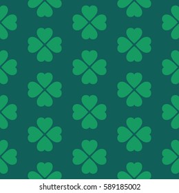 St. Patrick's day seamless pattern
