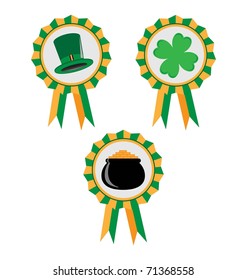 St. Patrick's Day, set of banners.