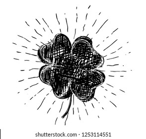St. Patrick's Day set. Hand drawn illustrations
